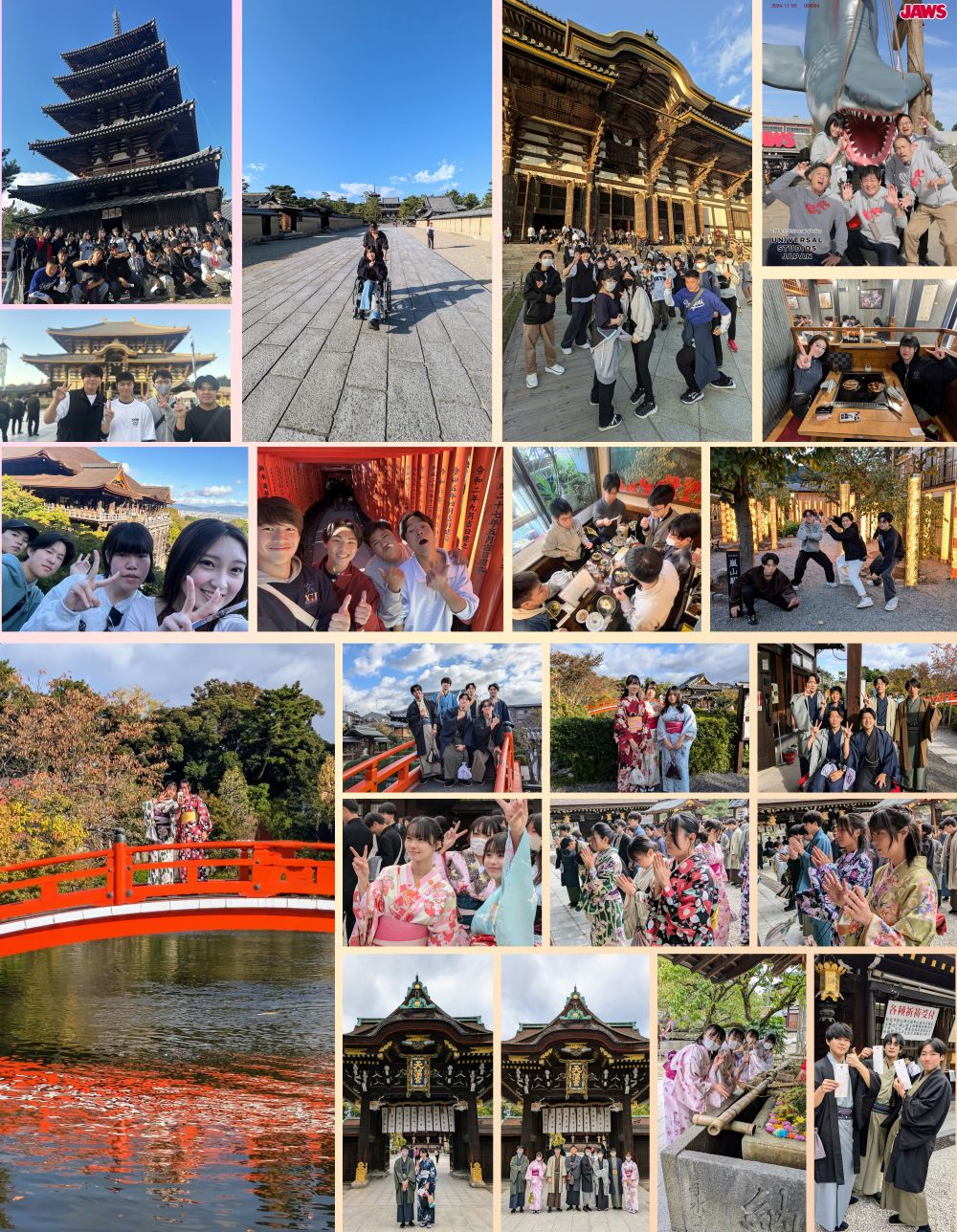 修学旅行の写真