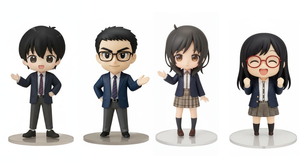 敬愛大学八日市場高校マスコットキャラクターフィギア